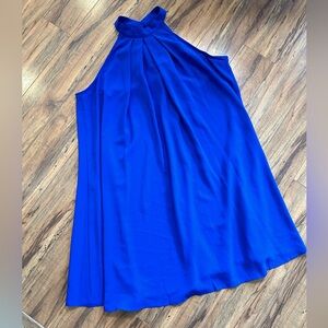 SHEIN Royal Halter Dress